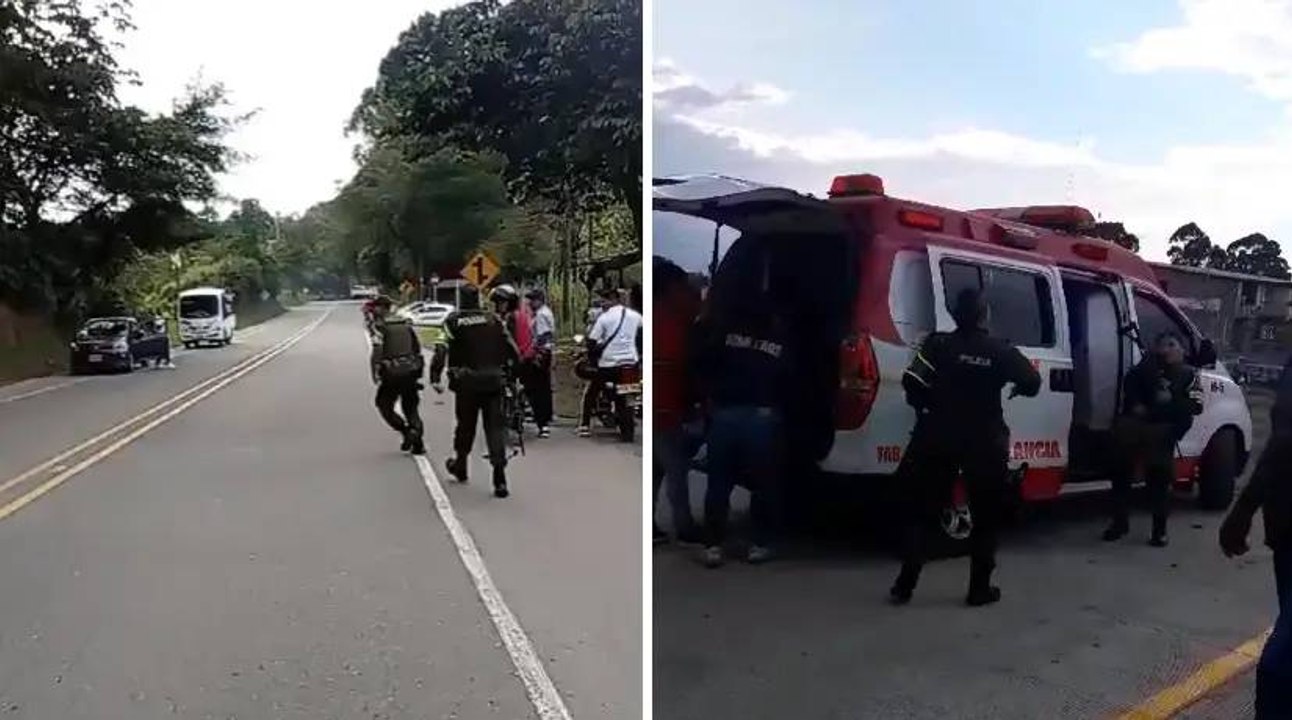 Ataque armado a patrulla de la Policía entre Piendamó y Tunía deja policías heridos