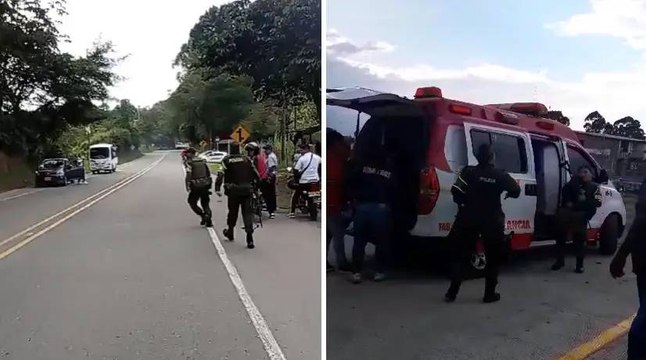 Ataque armado a patrulla de la Policía entre Piendamó y Tunía deja policías heridos