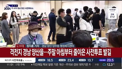 Descargar video: '치열한 접전' 낙동강 벨트 표심은…이 시각 경남 양산