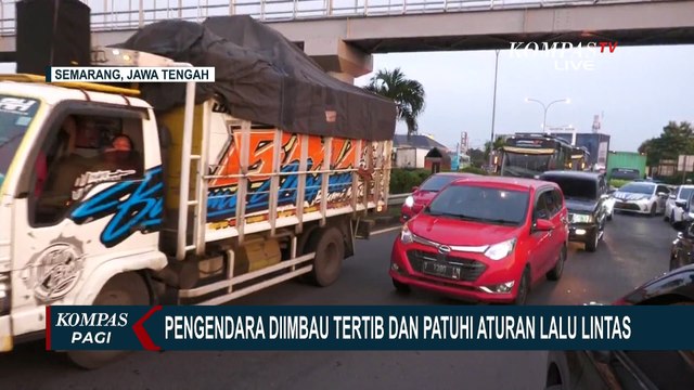 Arus Mudik di Gerbang Tol Kalikangkung Terpantau Ramai Lancar, One Way Berlaku Situasional