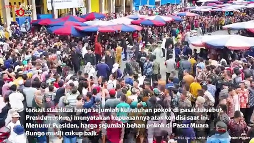 Kunjungan Kerja Presiden Jokowi ke Kabupaten Bungo, Jambi, 4 April 2024