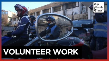 Syria's 'Hope Bikers' deliver Ramadan meals