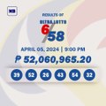PCSO Lotto Draw Results, April 5, 2024 | Ultra Lotto 6/58, Mega Lotto 6/45, 4D, 3D, 2D