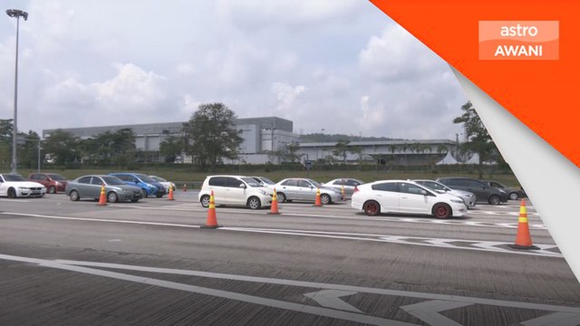 Aliran trafik mula perlahan di beberapa lebuh raya utama