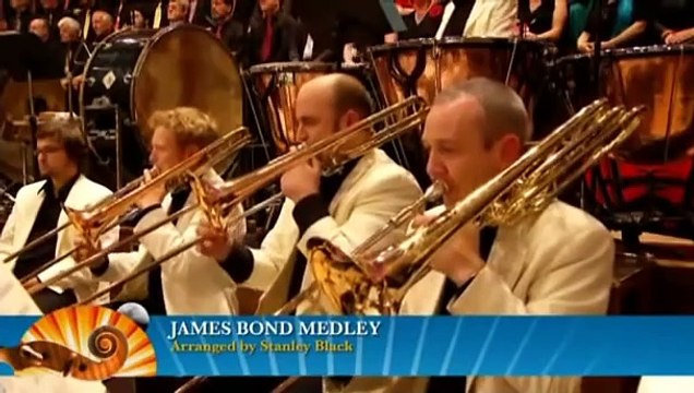 James Bond Medley - BBC Proms 2011 Last Night Celebrations in Scotland