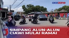 Tercatat Peningkatan Jumlah Kendaraan yang Melintas Simpang Alun-Alun Ciawi