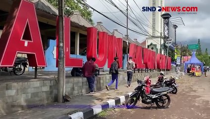 Petugas Catat Peningkatan Jumlah Kendaraan yang Melintas Simpang Alun-Alun Ciawi