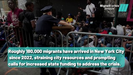 180,000 Migrants in NYC: State Funding Needed