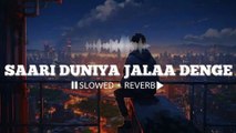 Saari Duniya Jalaa Denge (Slowed   Reverb) | Jaani, B Praak | Animal | lofi