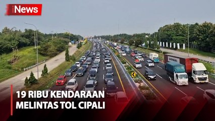 Pagi Ini 19 Ribu Kendaraan Melintas Tol Cipali