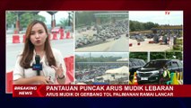 One Way Diberlakukan, Arus Lalu Lintas di Tol Palimanan Terpantau Ramai Lancar