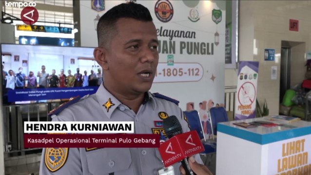 Puncak Arus Mudik 7 April, Pemudik Padati Terminal Pulo Gebang