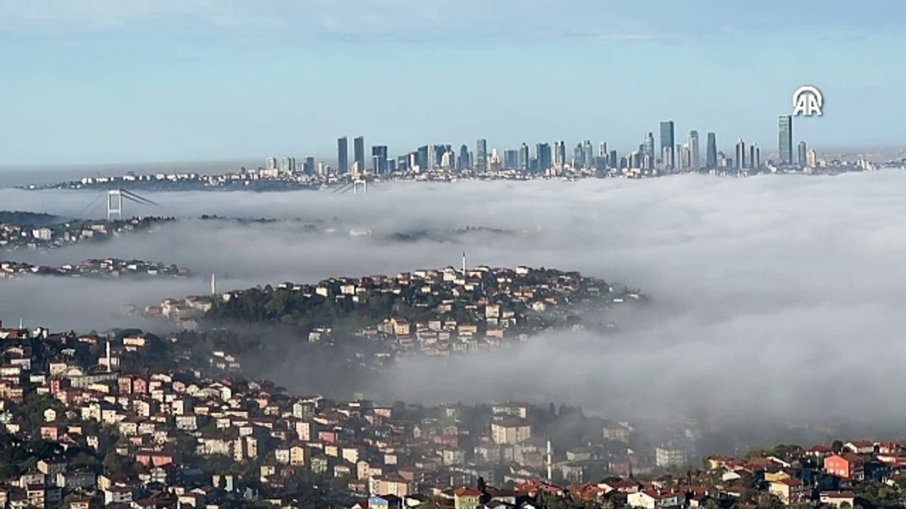 İstanbul'da sis etkili oluyor