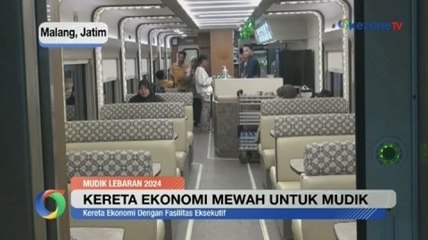Kereta Ekonomi Mewah untuk Mudik