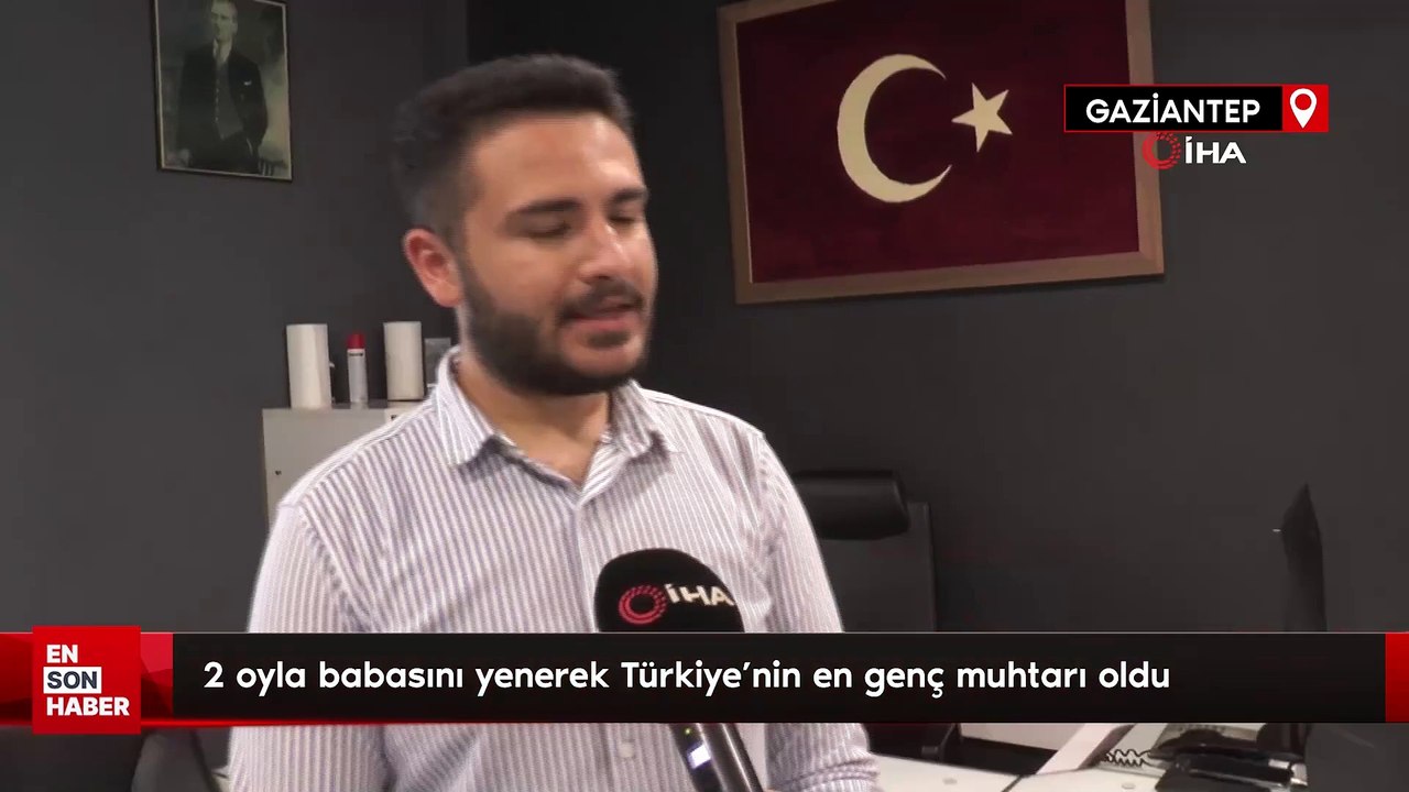 Gaziantep'te 2 oyla babasını yenerek Türkiye'ni...
