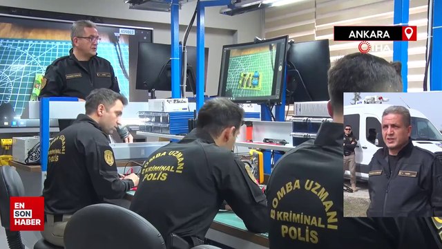Ankara'da bomba imha uzmanları daima teyakkuzda