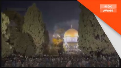 Tentera Israel jatuhkan gas pemedih mata di Masjid Al-Aqsa