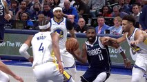 Irving twists Warriors' defense with wrap around assist