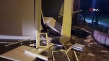 Malatya’da bomba gibi patlayan konteyner halkı sokağa döktü