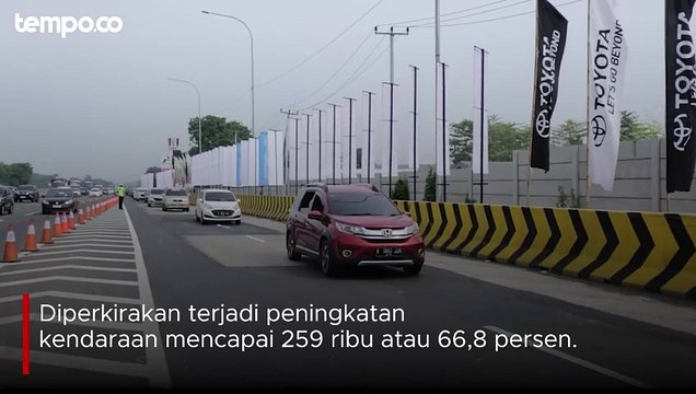 Tol Cikampek Mulai Padat, Petugas Terapkan Berbagai Rekayasa Lalu Lintas