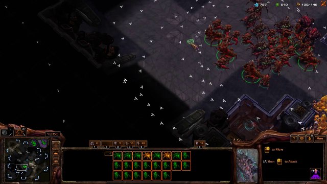 [StarCraft 2] No.0176 Intermediate ZERG player fights A.I. [Lurker Den Pattern]