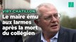 Les larmes du maire de Viry-Châtillon après la mort du collégien roué de coups