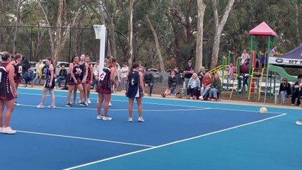 2024 HDFNL netball round one: Mount Pleasant v Heathcote (final quarter)