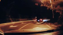 Mountain road racing accident