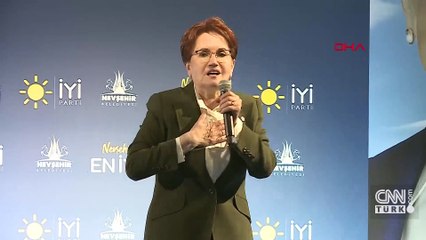 Meral Akşener: Seçilmesine vesile olduğumuz kişilerin hırsız olduklarını anladık