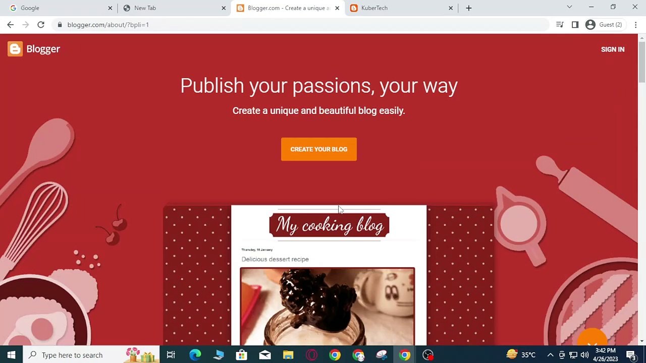 How To Create Account and Upload Theme in Blogger 2023 in Hindi _ Blogger me Account Kaise Banaye..