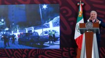 AMLO presenta videos del asalto a la embajada en Quito