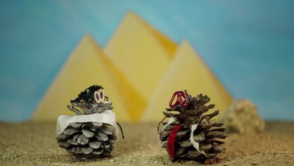 Professeur Pin à la découverte des Pyramides