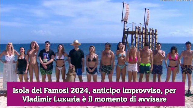 Isola dei Famosi 2024, anticipo improvviso, per Vladimir Luxuria è il momento di avvisare