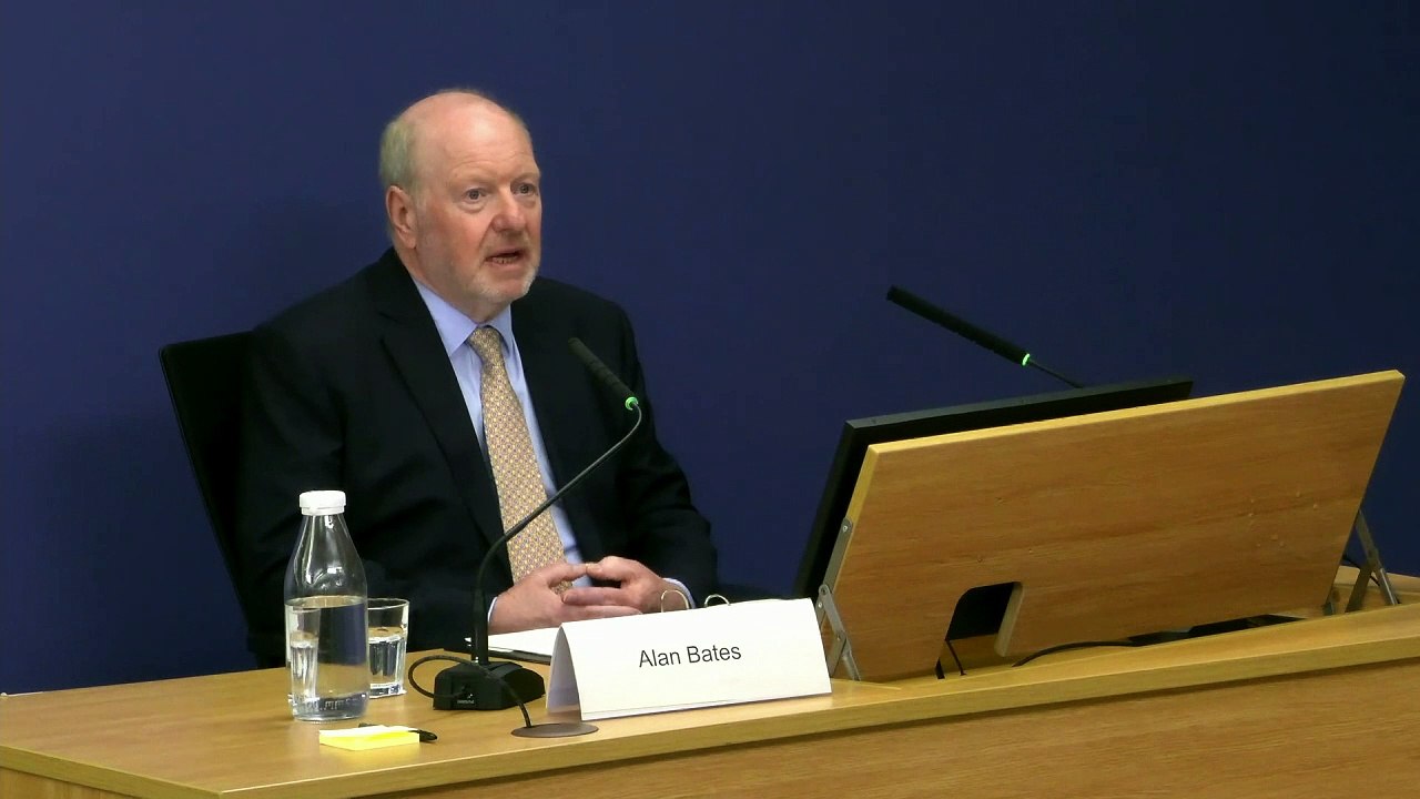 Highlights of Alan Bates at Post Office Inquiry
