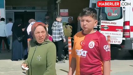 Evinde tadilat yaparken eline spiral makinesi saplandı