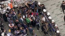 Taksim'de İsrail protestosuna polis şiddeti: Yaklaşık 30 gözaltı