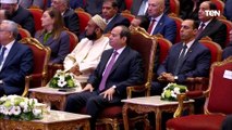 كلمة فضيلة شيخ الأزهر الدكتور أحمد الطيب خلال احتفالية ليلة القدر بحضور الرئيس السيسي