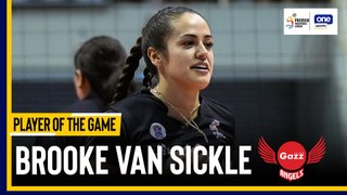 PVL Player of the Game Highlights: Brooke Van Sickle drops career-high in first Petro Gazz-Creamline rivalry game