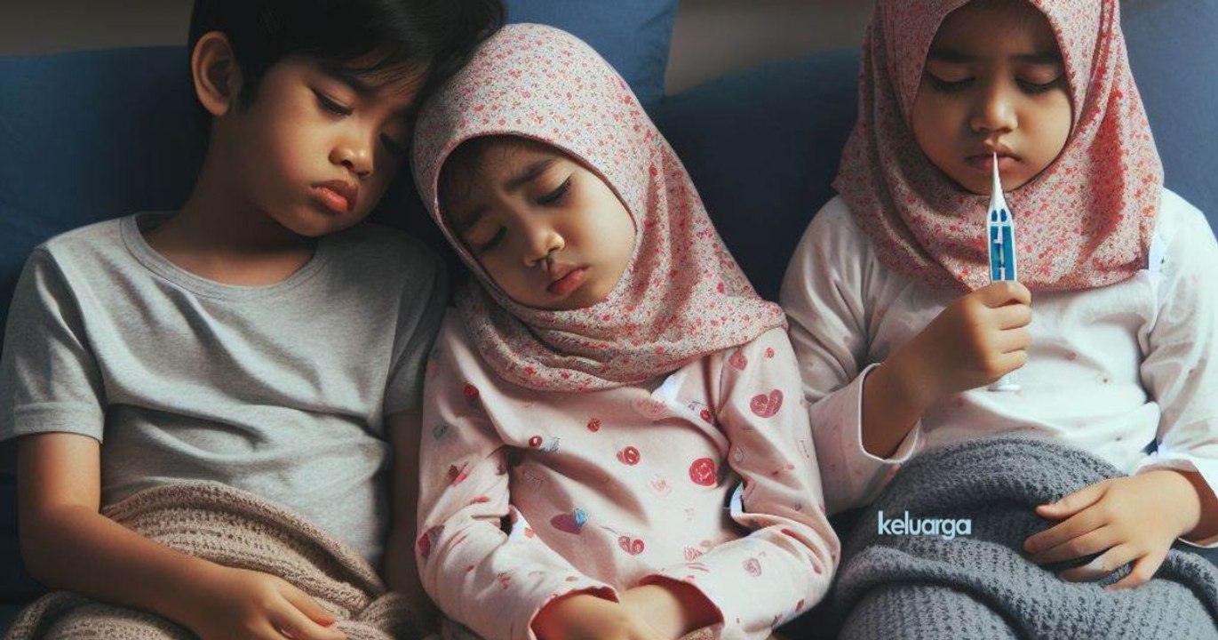 Risau kan bila anak demam, ibu ayah kena take n...