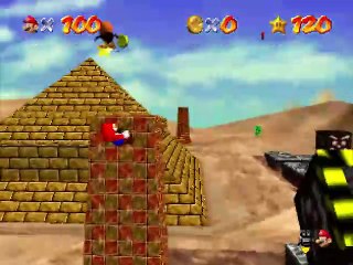 Super Mario 64 - Dans l'ancienne pyramide 29"90x