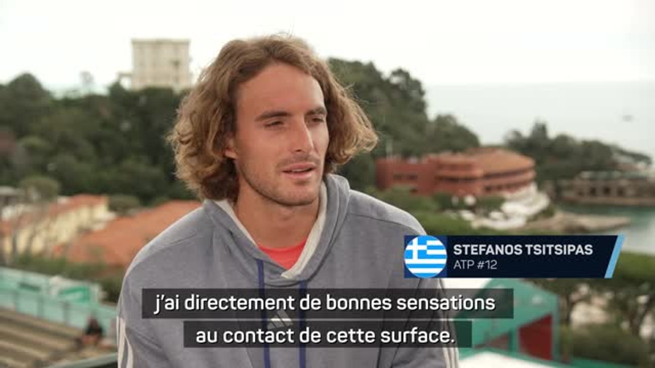 Monte Carlo - Tsitsipas : "C'est mon habitat naturel"