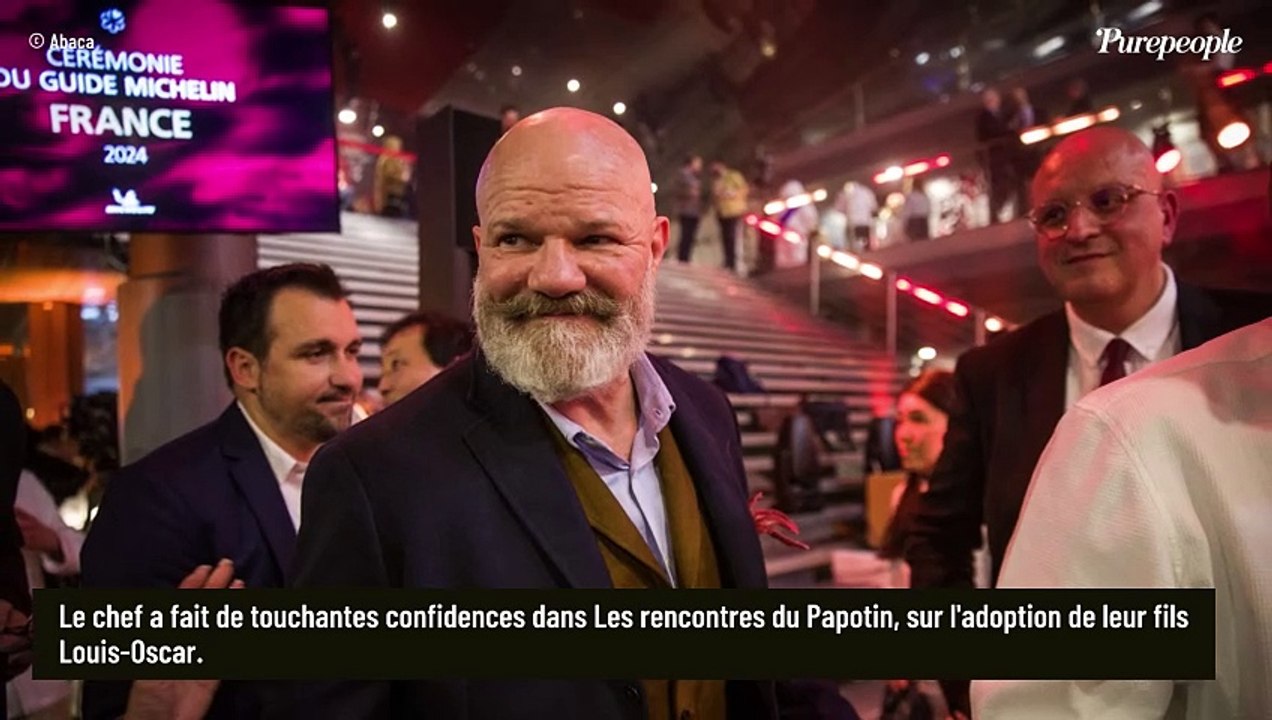 VIDEO "Au début, j'avais un petit peu de mal" : Philippe Etchebest, les larmes aux yeux, revient sur l'adoption de son fils avec Dominique