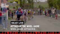 Wiel Jade attacks  - Paris-Roubaix Femmes avec ZWIFT 2024