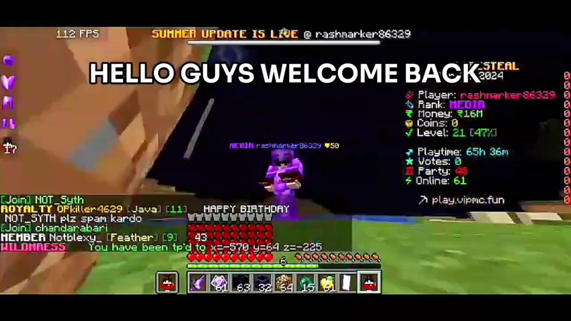 ⁣I Got Media Rank On This Lifesteal Server | VIPMC | @paksniperking
