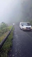 Éboulement à Salazie : une cinquantaine de véhicules ont pu quitter le Col des Bœufs