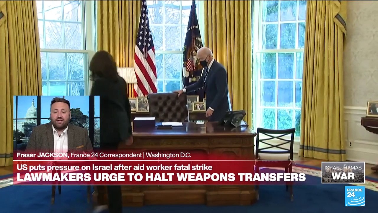Pelosi joins call for Biden to stop transfer of US weapons to Israel
