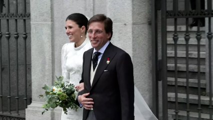 Martínez-Almeida y Teresa Urquijo, exultantes tras contraer matrimonio