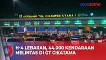 H-4 Lebaran, 44 Ribu Kendaraan Melintas di Gerbang Tol Cikampek Utama