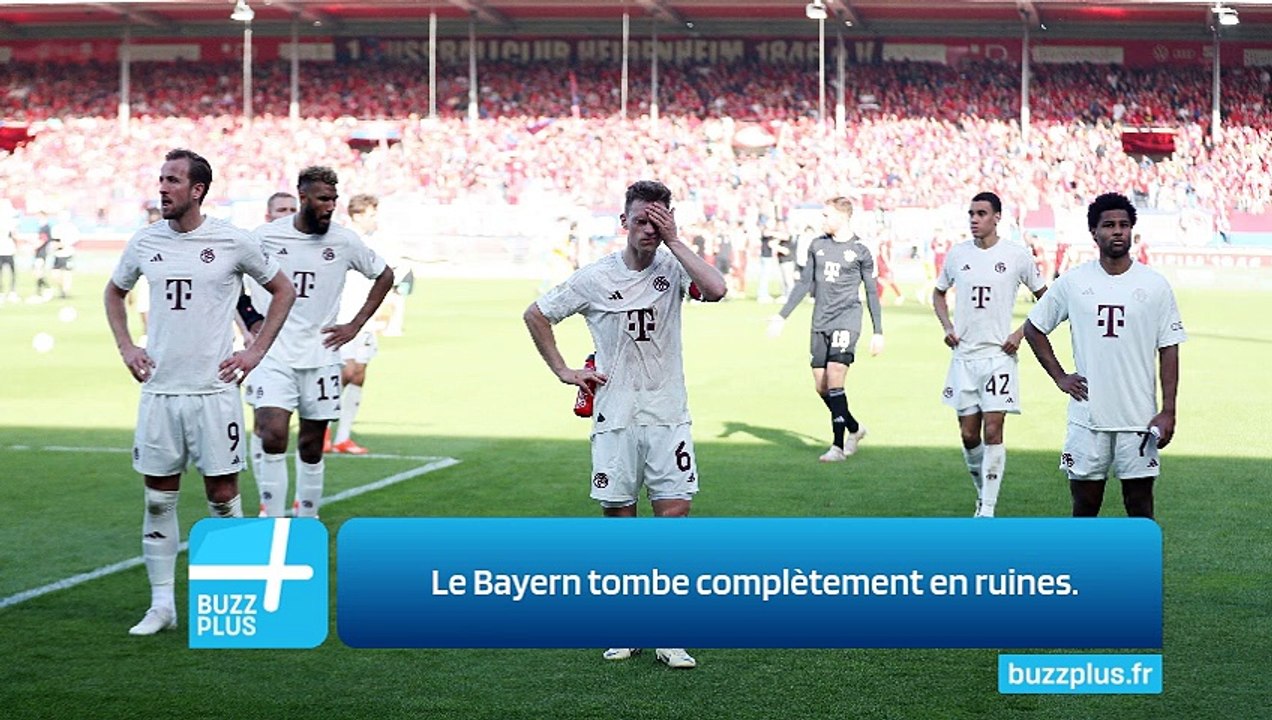 Le Bayern tombe complètement en ruines.
