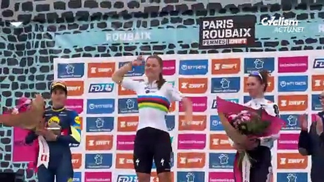 Cyclisme - Paris-Roubaix 2024 - Lotte Kopecky : "C'est fou car c'était vraiment mon objectif du printemps sur les Classiques !"